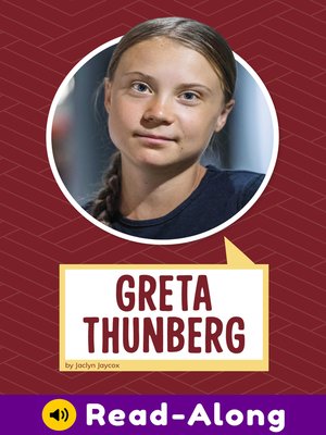 cover image of Greta Thunberg